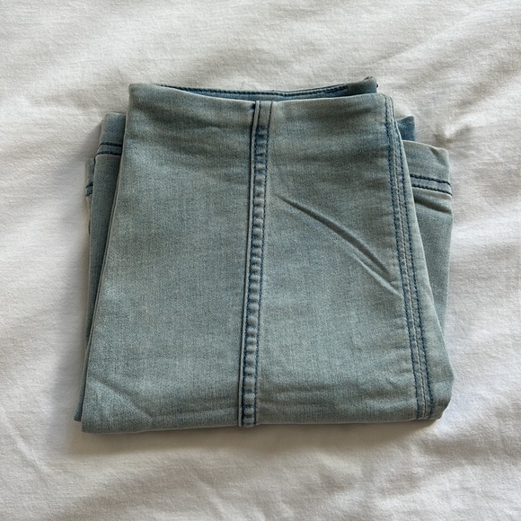 Free People Modern Femme Denim Mini - Picture 4 of 5